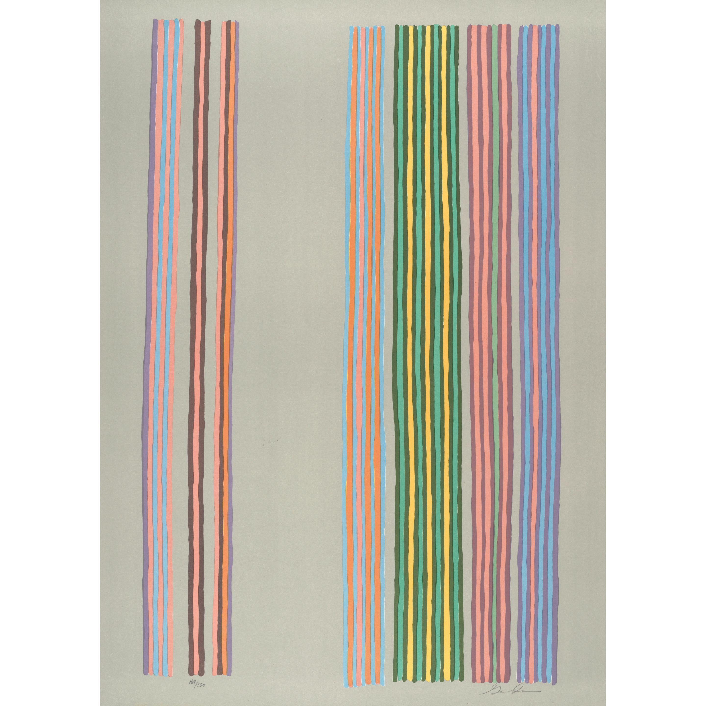 Gene Davis - Royal Curtain