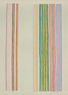 Gene Davis - Royal Curtain