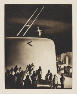 Gene Kloss - Eve of the Green Corn Ceremony - Domingo Pueblo