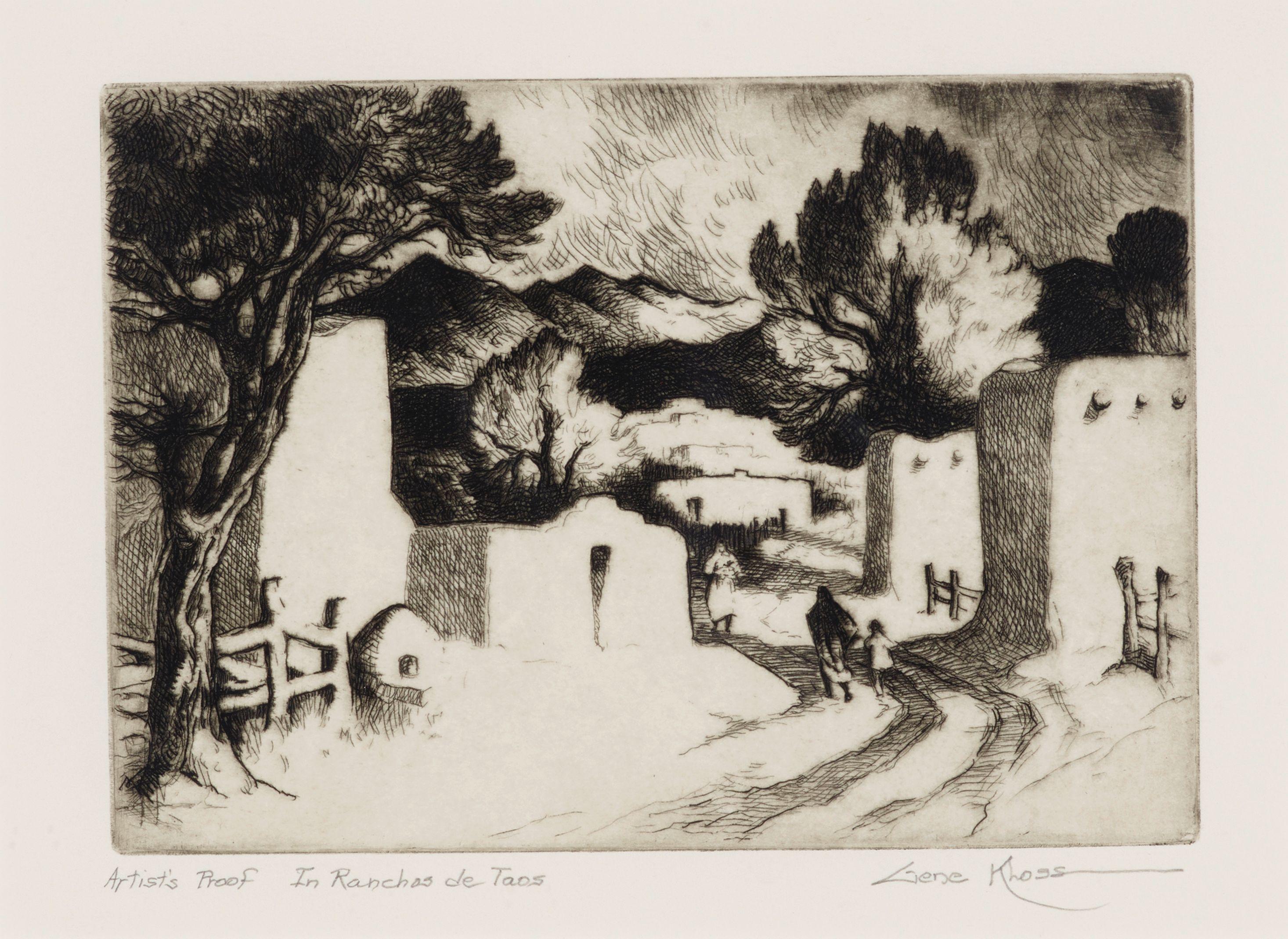 Gene Kloss - In Rancho de Taos