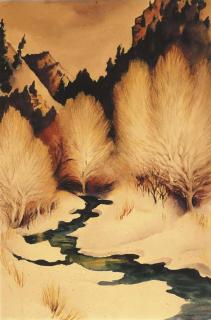 Gene Kloss - Mountain Stream near Taos