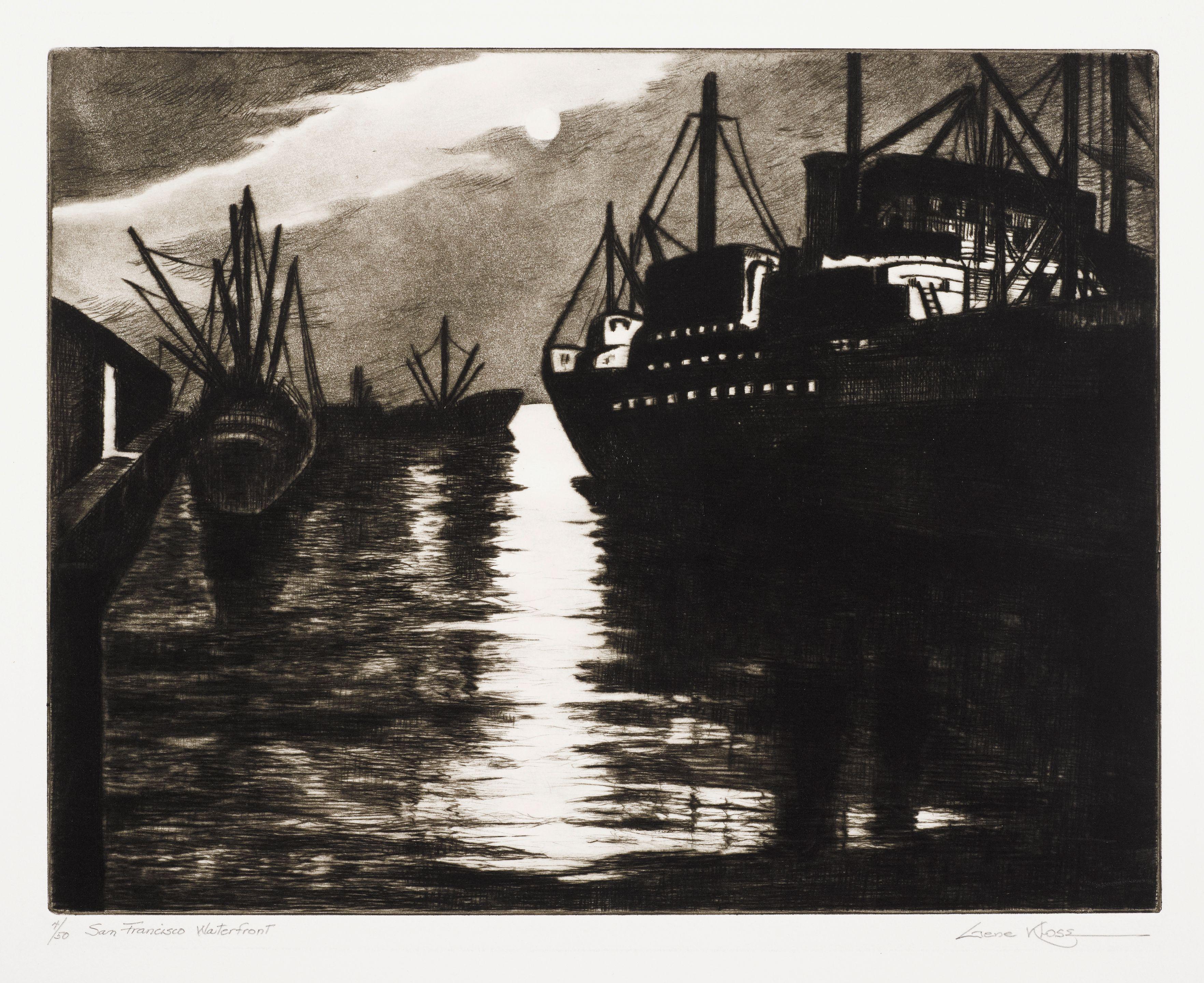 Gene Kloss - San Francisco Waterfront