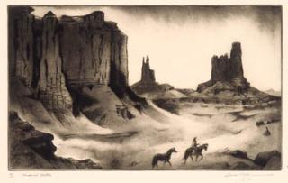 Gene Kloss - Shadowed Buttes