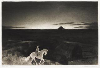 Gene Kloss - Sundown; Rabbit Hunters On The Way 2