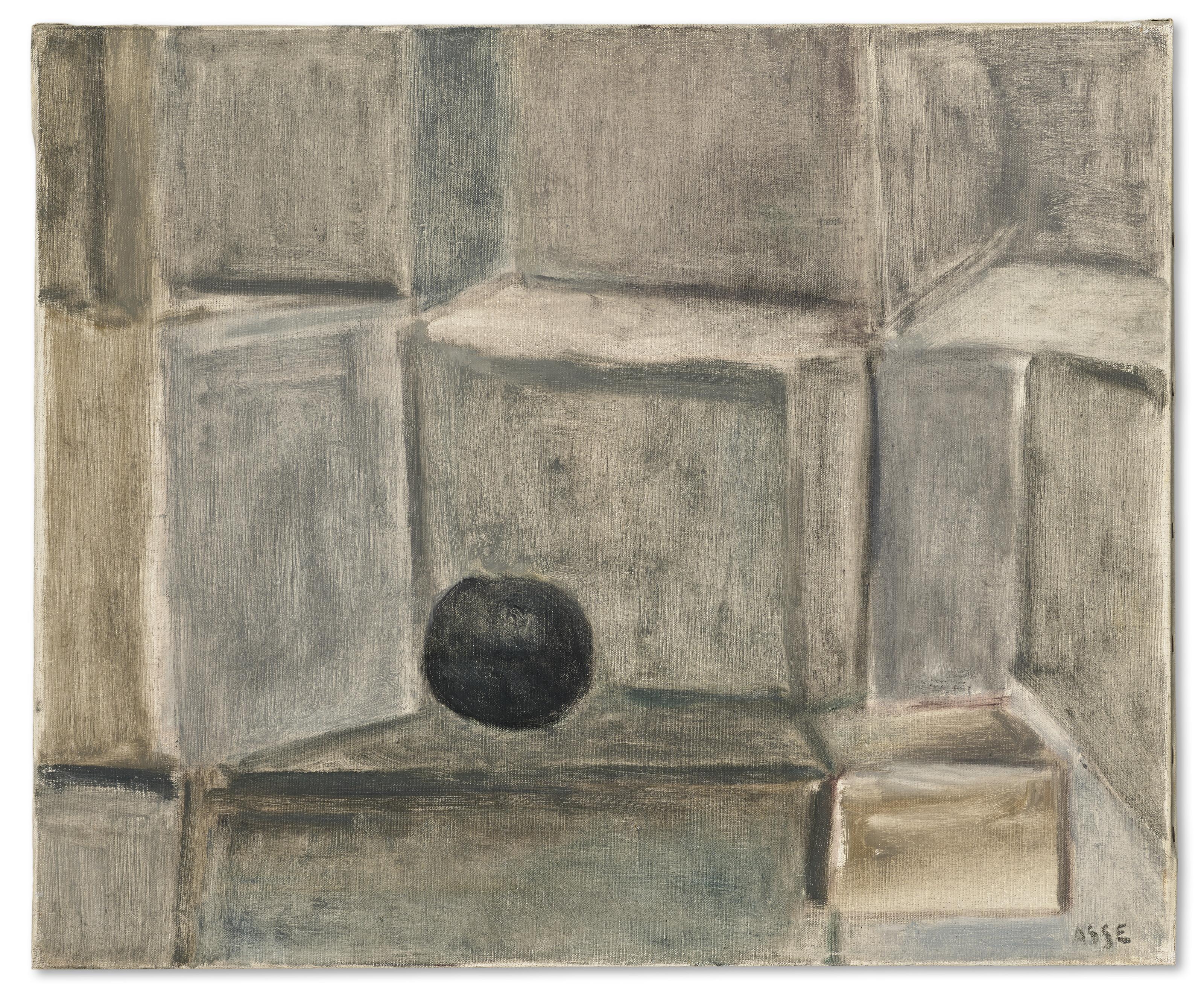 Geneviève Asse - Pomme et casiers