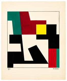 Genevieve Claisse - Carré jaune (Symphonie Tryptique)