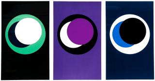 Geneviève Claisse - Serigraphs 3 Pcs.