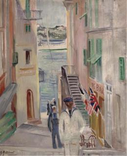 Geneviève Gallibert - A Side Street Off The Docks