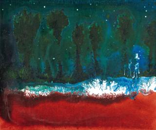 Genieve Figgis - Gentleman In A Forest (Painted In 2014)