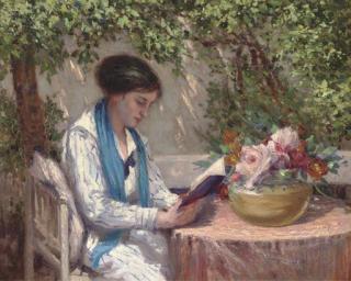 Gennaro Befanio - A read in the garden