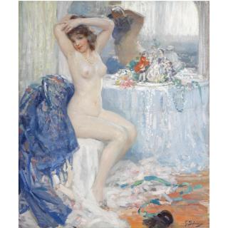 Gennaro Befanio - Italian At Her Toilette