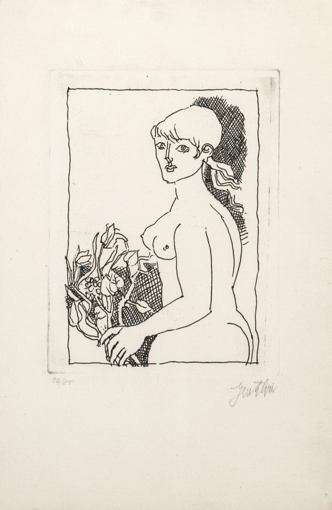 Gentilini Franco - Nudo di donna