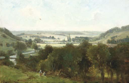 Geo Poggenbeek - A sunlit valley in France