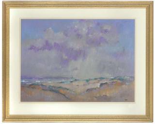 Geoff Masters - A Calm Day Off The Brittany Coast; And Low Tide