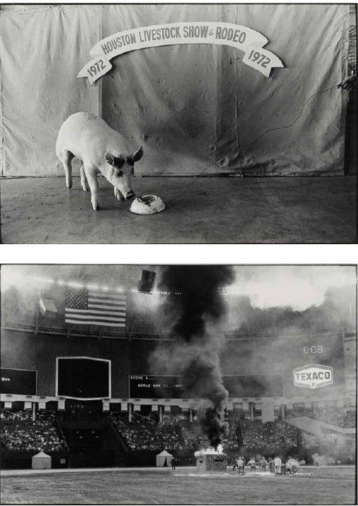 Geoff Winningham - Livestock Show, Houston; and Recreation of the Battle of Pork Chop Hill 2