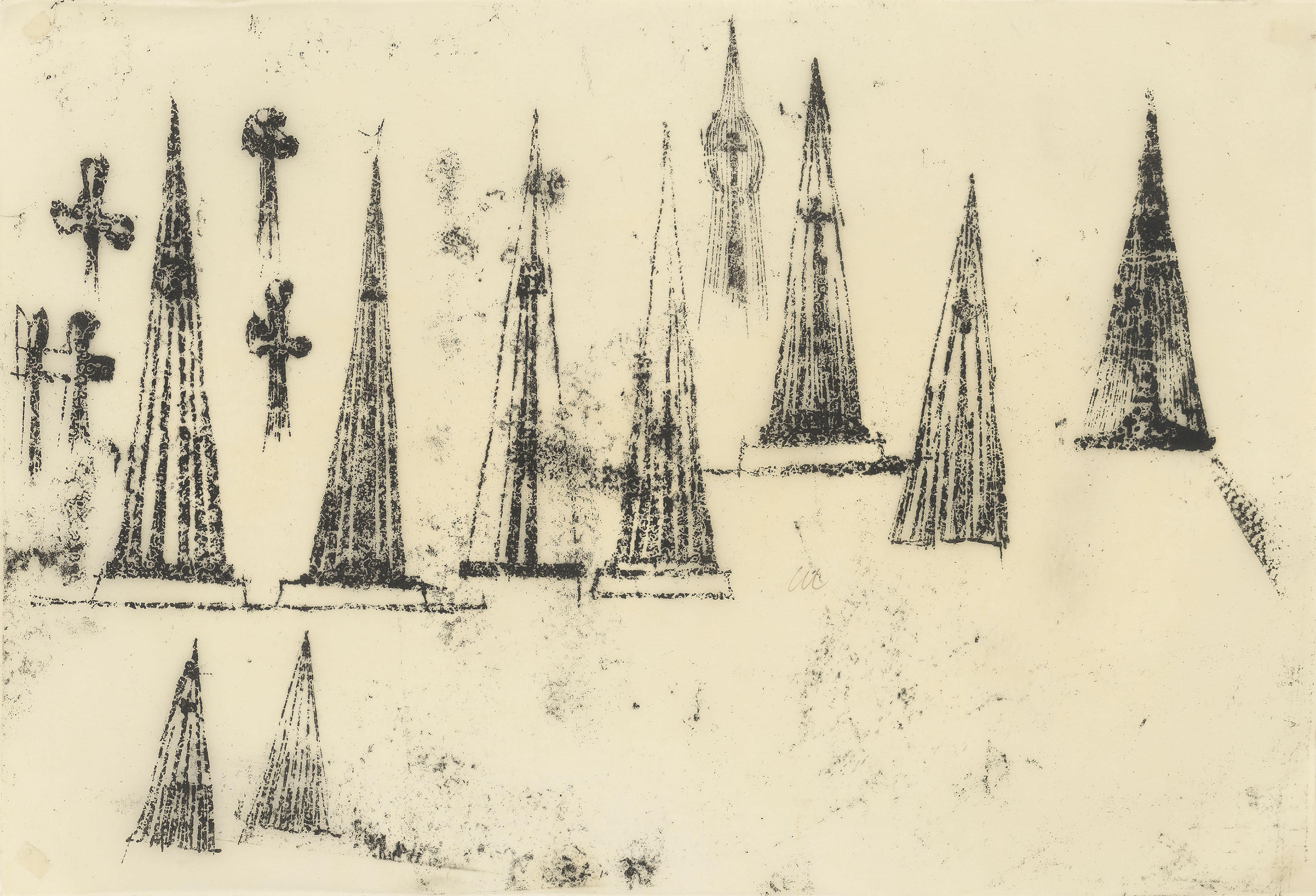 Geoffrey Clarke, R.A. - Study for Unknown Political Prisoner