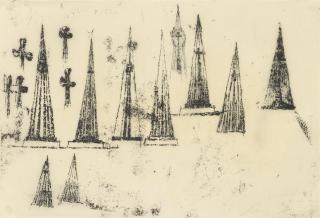 Geoffrey Clarke, R.A. - Study for Unknown Political Prisoner