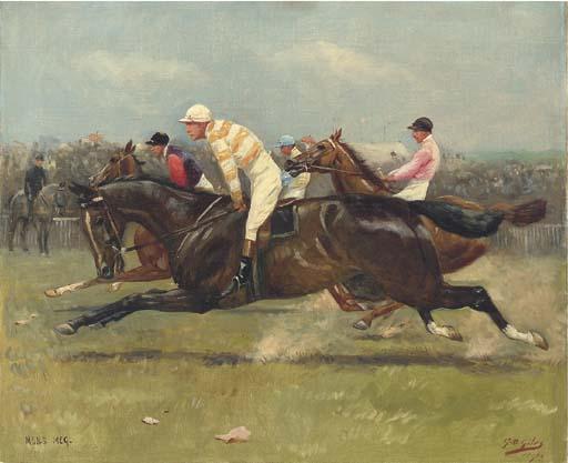 Geoffrey Douglas Giles - Mons Meg winner of the Gold Vase at Ascot, 1891