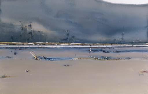 Geoffrey Dyer - Untitled - Landscape (Blue)