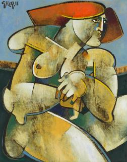 Geoffrey Key - Clasped Hands