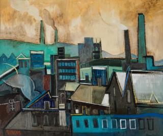 Geoffrey Key - Morning Factories