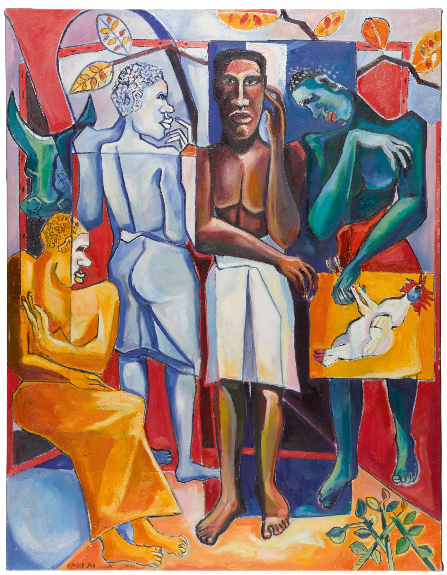 Geoffrey Mukasa - Self-Portrait