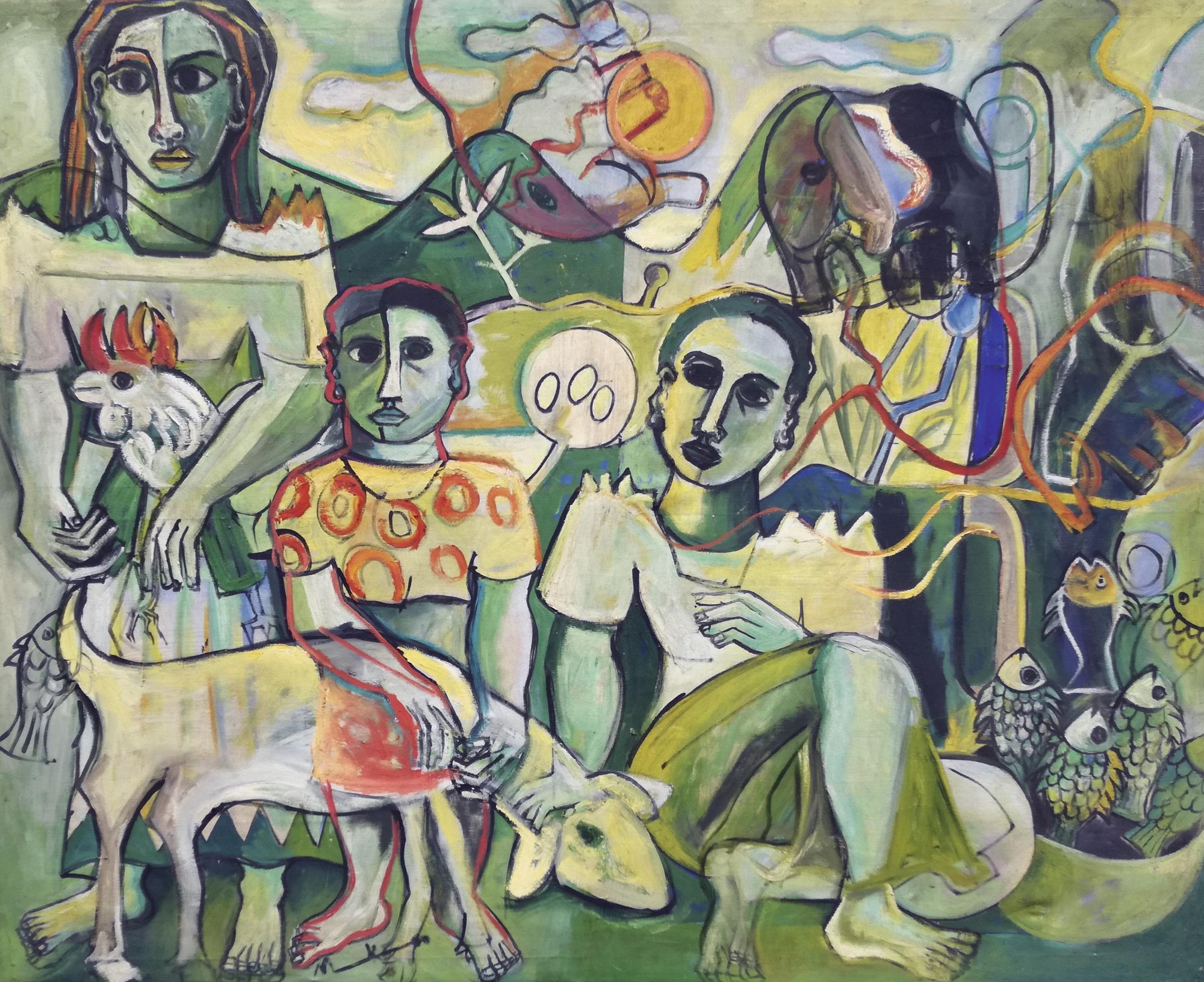 Geoffrey Mukasa - Ugan danvillage Life In Green