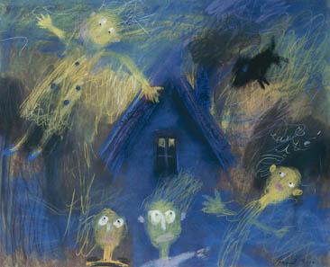 Geoffrey Robert Proud - Blue House, North Facing