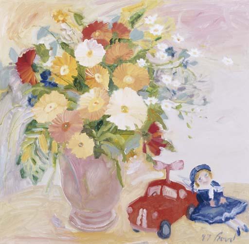 Geoffrey Robert Proud - Still Life with Clockwork Car