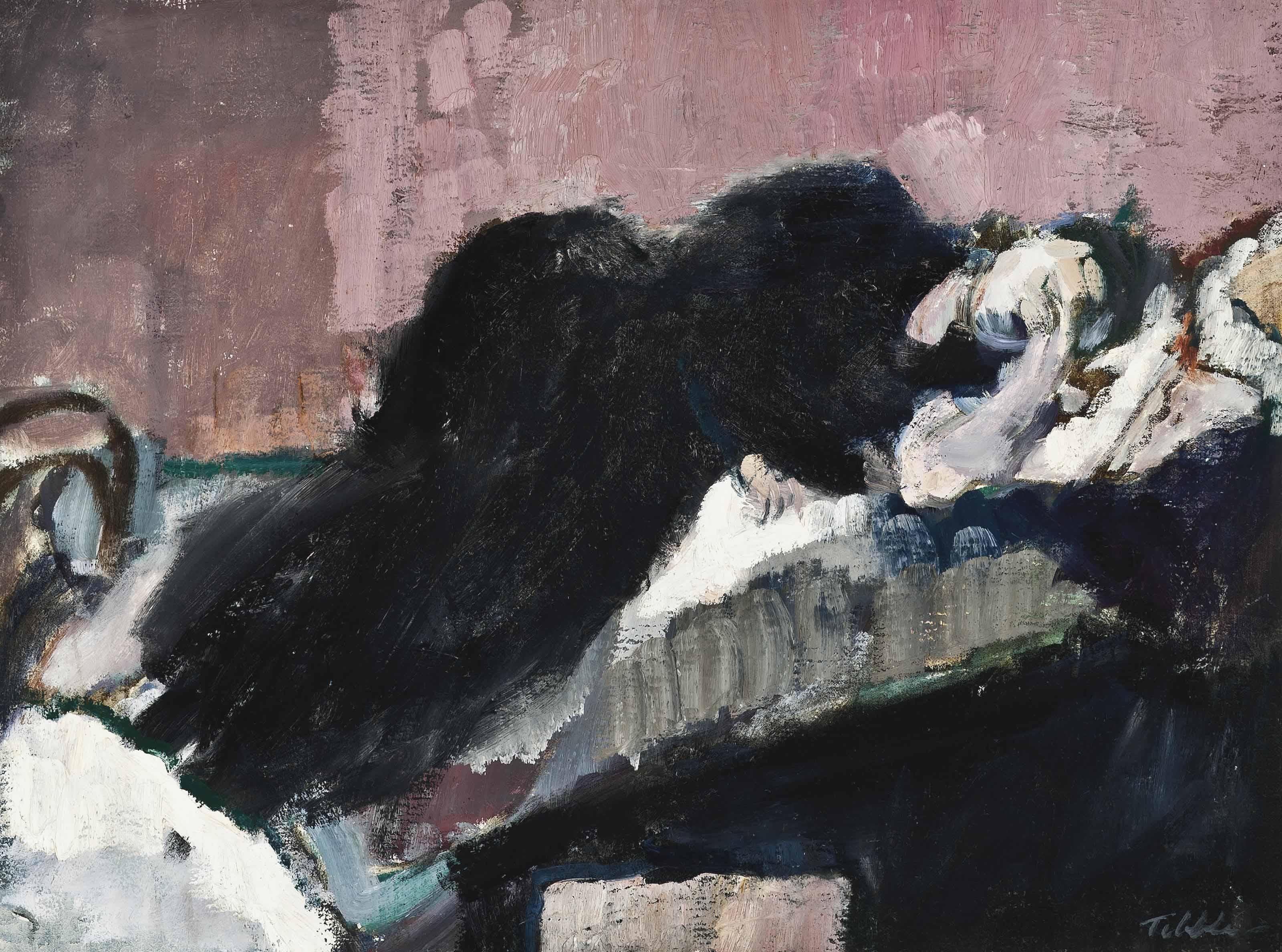 Geoffrey Tibble - Resting Woman