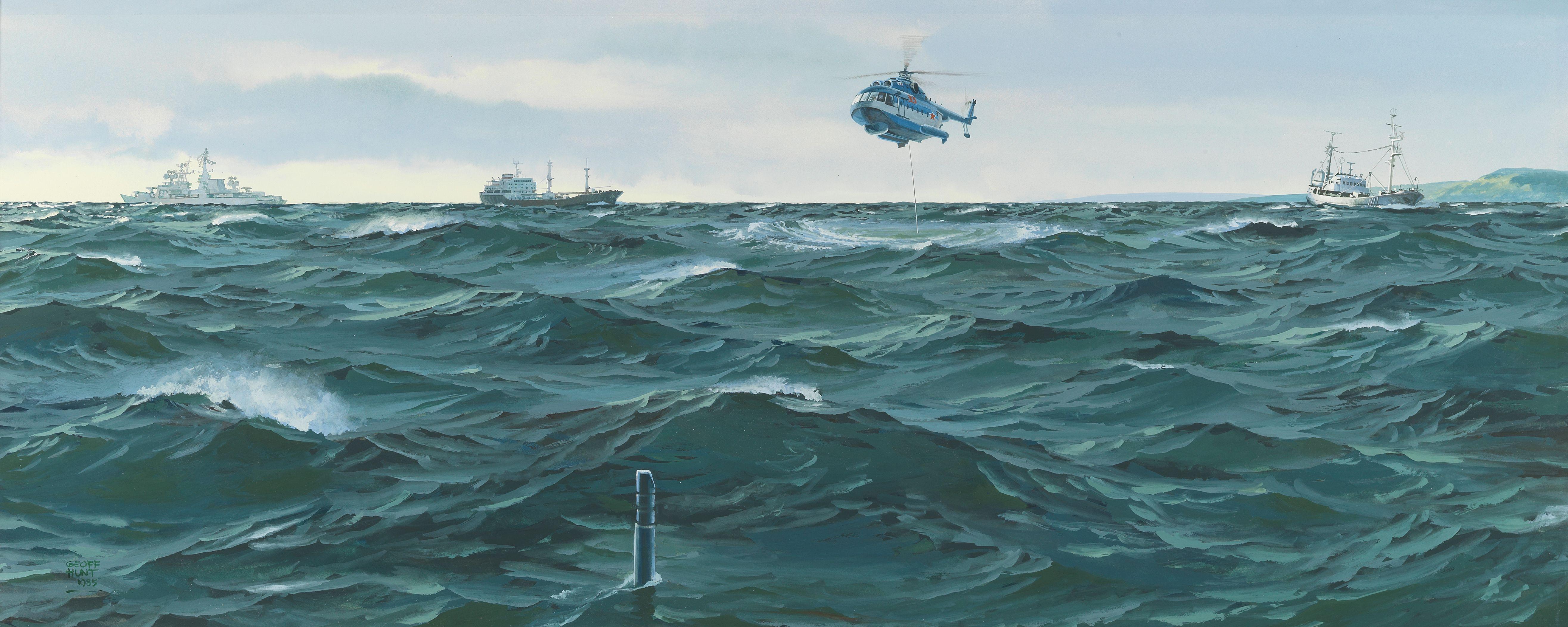 Geoffrey William Hunt - Joint exercises in coastal waters