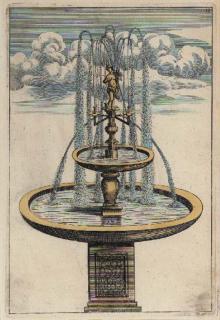 Georg Andrea Bockler - Architecturae Curiosae Novae Pars Tertia [Fountains]: Eight Plates