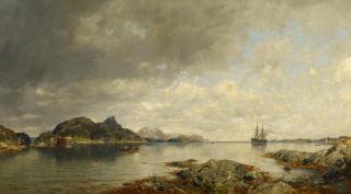 Georg Anton Rasmussen - Fjordlandschaft