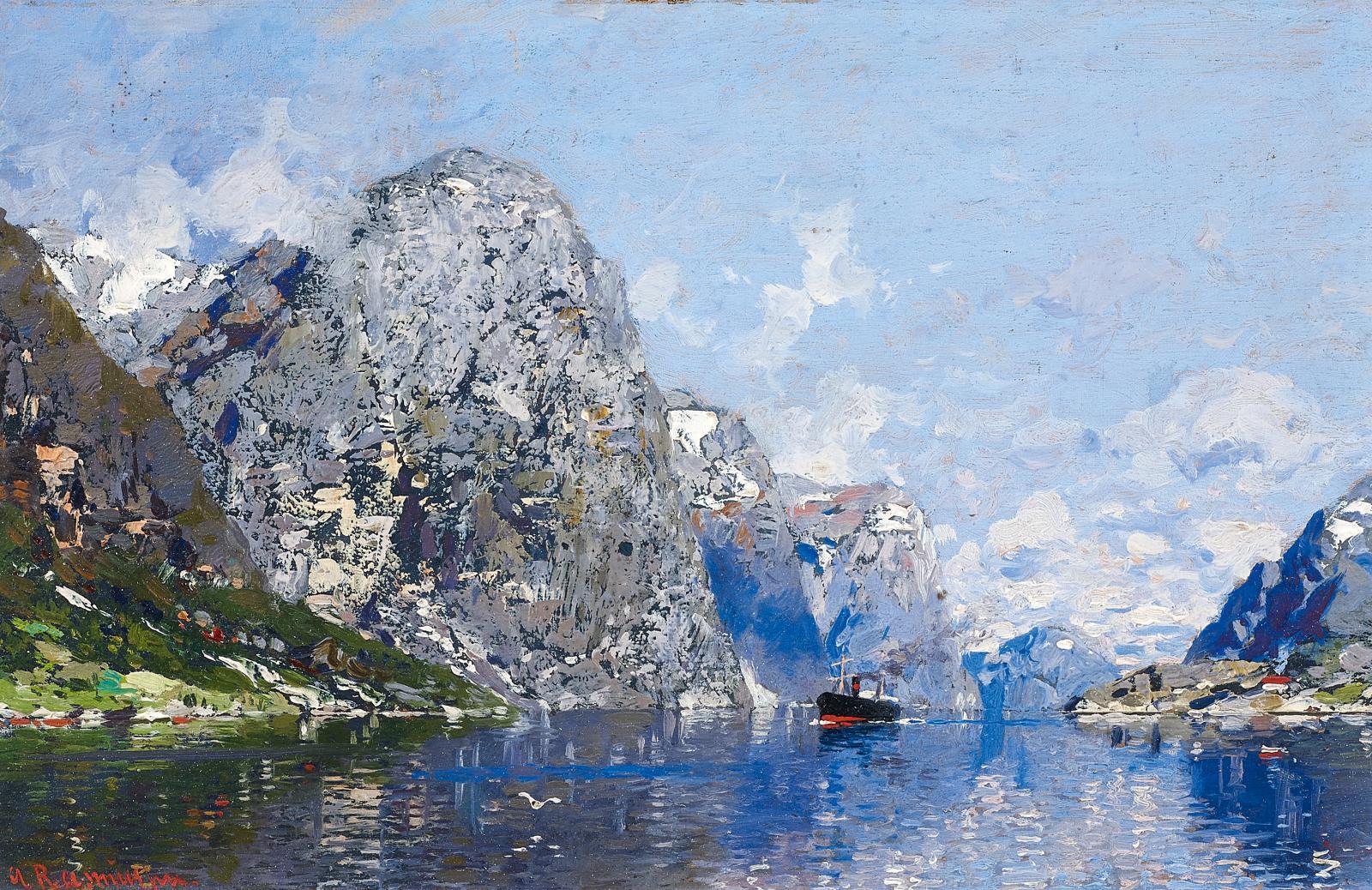 Georg Anton Rasmussen - Norwegischer Fjord