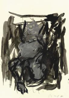 Georg Baselitz - 10.X.80 Serie Strassenbild
