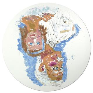 Georg Baselitz - Angst (Korzhev) (Fear (Korzhev))