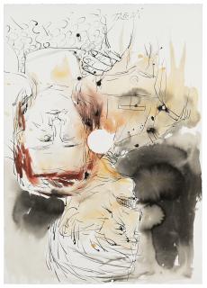 Georg Baselitz - Anxiety (Korzhev)