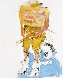 Georg Baselitz - Big Night V