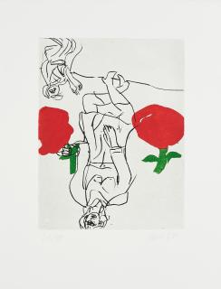 Georg Baselitz - Böhmische Frau.