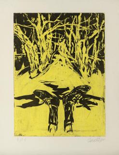 Georg Baselitz - Composition