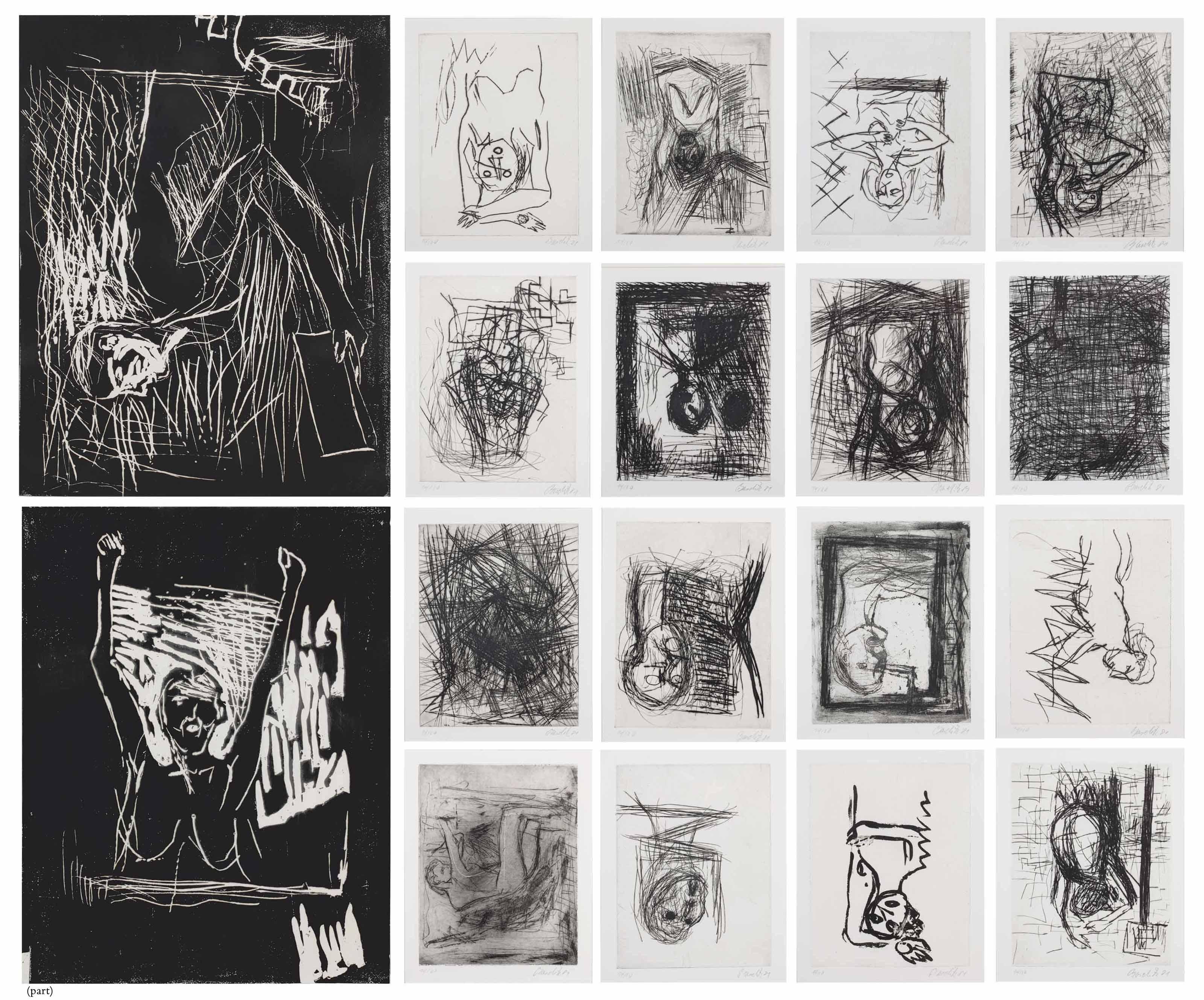 Georg Baselitz - Das Strassenbild (The Streetscape)