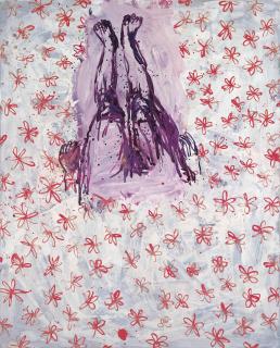 Georg Baselitz - Der Hintergrund (7.Iv.98)