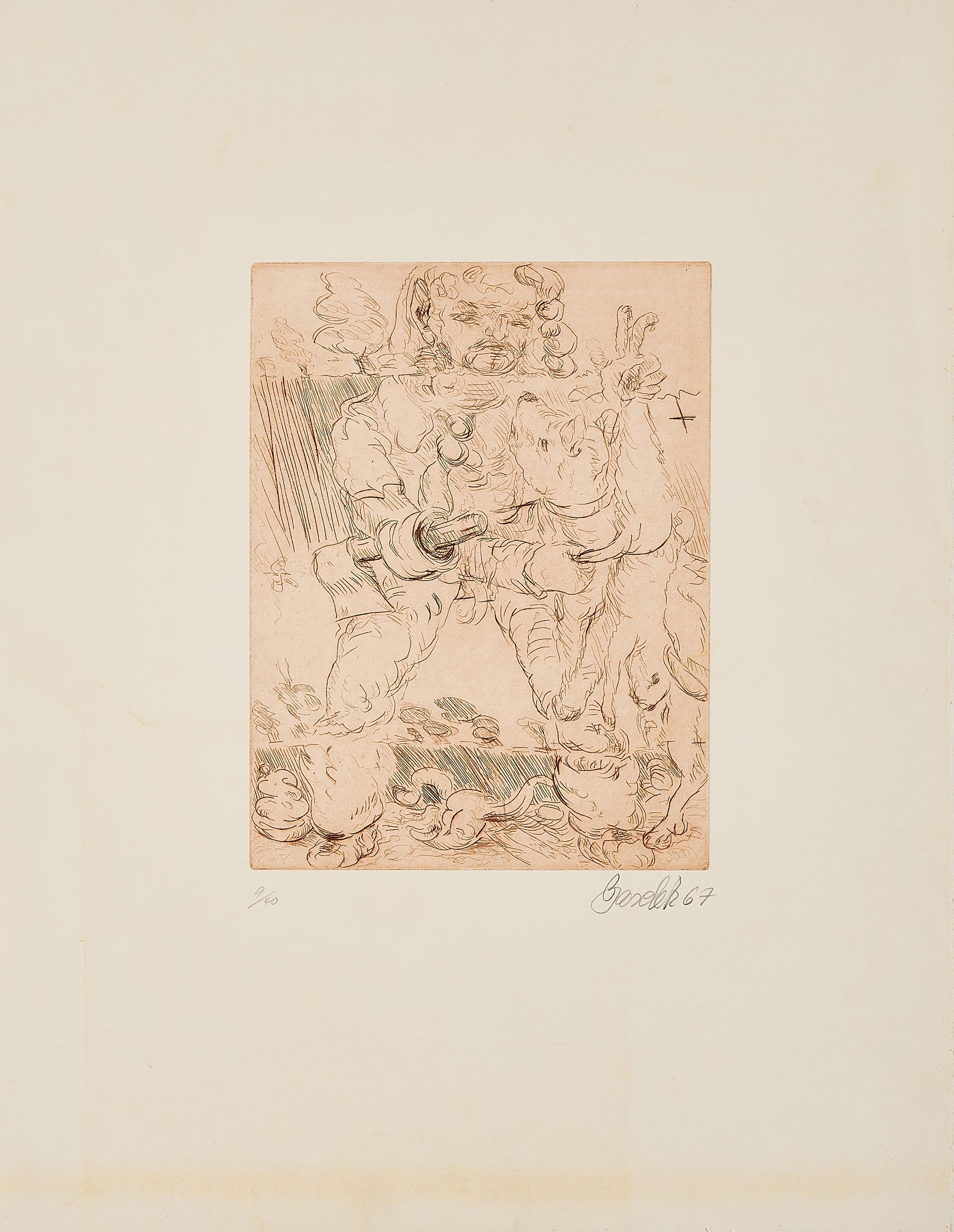 Georg Baselitz - Der Jäger.