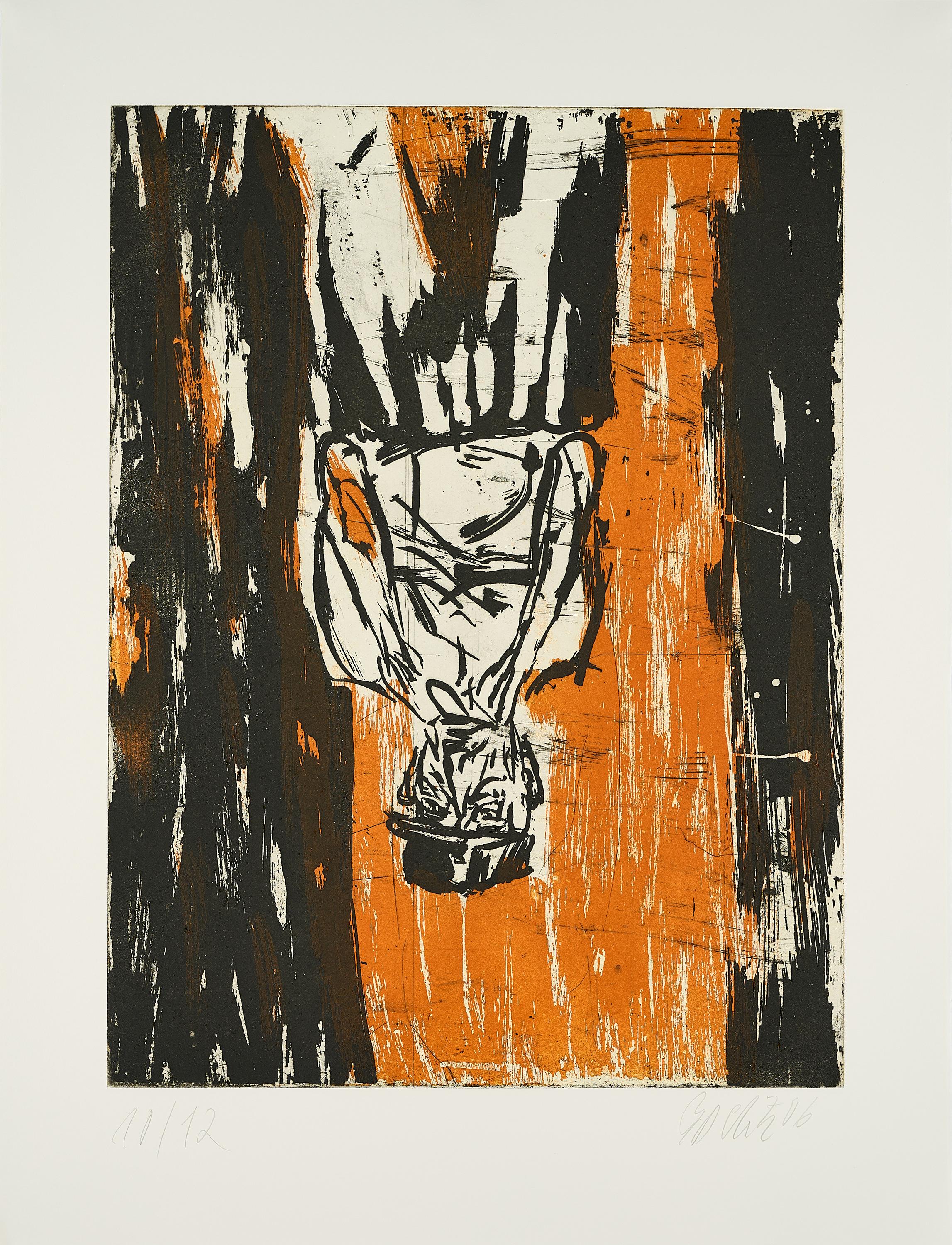 Georg Baselitz - Der Orangenessermaler.