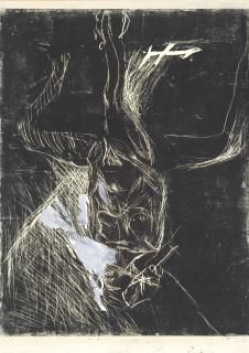 Georg Baselitz - Dreibeiniger Akt