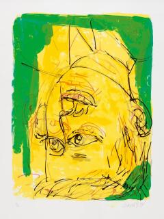 Georg Baselitz - Dreimalportrait.