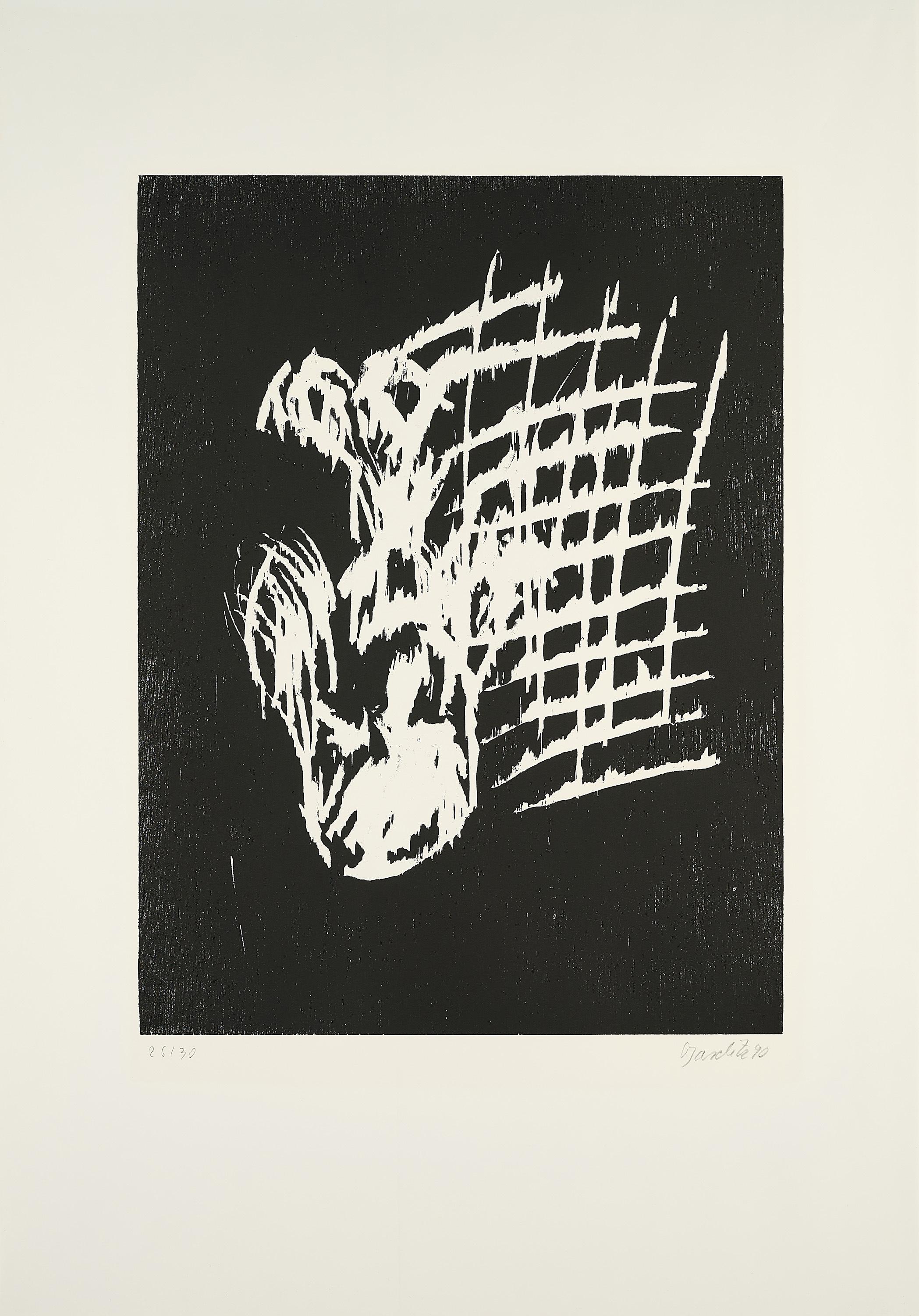 Georg Baselitz - Dresner Frau IV.