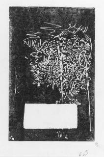 Georg Baselitz - Ex Libris Walter Bareiss (Jahn 121)