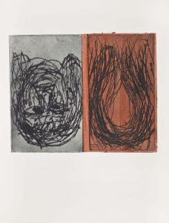 Georg Baselitz - Face and Teardrop (Parkett 11)