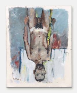 Georg Baselitz - Fingermalerei - Akt (Finger Painting – Nude)